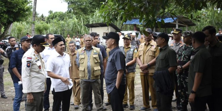 Penjabat Gubernur Tinjau Lokasi Terdampak Banjir di Bireuen dan Pidie Jaya