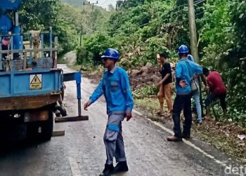 Ekses Longsor, Sebanyak 24 Tiang Listrik di Sabang Tidak Dapat Dioperasikan