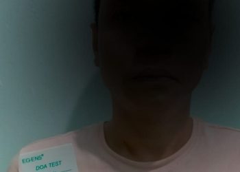 Pelaku Pengguna Narkotika Ditangkap Polisi Saat Sedang Patroli