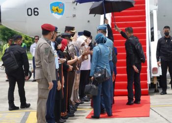 Kapolda Aceh Antar Wapres ke Bandara untuk Bertolak ke Jakarta