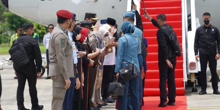 Kapolda Aceh Antar Wapres ke Bandara untuk Bertolak ke Jakarta