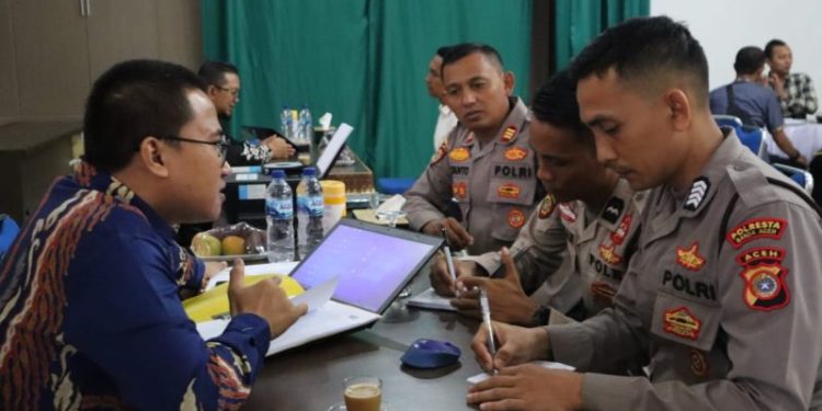 BPK RI Lakukan Pemeriksaan Laporan Keuangan T.A 2022 di Polresta Banda Aceh