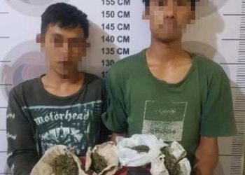 Sat Res Narkoba Polres Bener Meriah Amankan 2 Pemuda Diduga Menyalahgunakan Narkotika Jenis Ganja