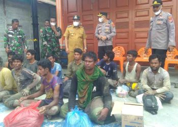 21 Orang Imigran Rohingya Mendarat di Pantai Aceh Barat Daya