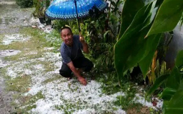 Fenomena Hujan Es Kembali Melanda sejumlah Wilayah di Aceh Tengah