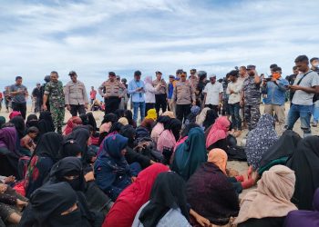 28 Pengungsi Rohingya Melarikan Diri , Polisi dan Warga Lakukan Pencarian