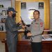 Kapolres Aceh Tamiang Terima Sepucuk Senjata Peninggalan Konflik