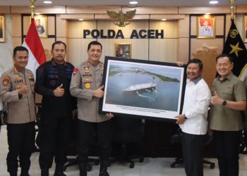 Kapolda Aceh Terima Audiensi Komisaris PT Perta Arun Gas