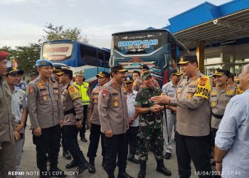 Kapolda Aceh Cek Kesiapan Armada Mudik Lebaran