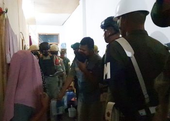 Satpol PP dan WH Aceh Ciduk 10 Pasangan di Ruko Berkedok Penginapan