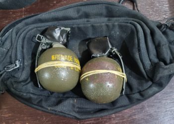 Petani di Pidie Serahkan Dua Buah Granat Aktif kepada Polisi