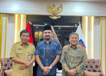 Ketua Komisi 1 Bertemu Sekjen Kemendagri Minta Dukungan Revisi Qanun Jinayat