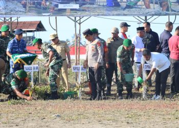 Wakapolda Aceh Hadiri Puncak Penanaman Mangrove Nasional