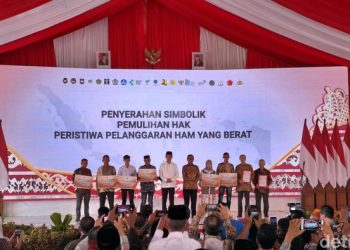 Jokowi Serahkan Pemulihan Hak Korban Pelanggaran HAM Berat Masa Lalu di Aceh