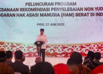 Presiden Jokowi: Pemerintah Memiliki Niat Tulus Selesaikan Kasus Pelanggaran HAM Berat