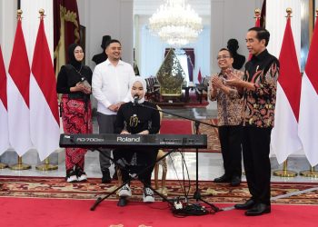 Presiden Dorong Generasi Muda Kerja Keras Tampilkan Bakat Emas yang Dimiliki