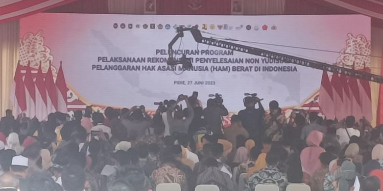 Presiden Luncurkan Program Penyelesaian Non-Yudisial Pelanggaran HAM Berat