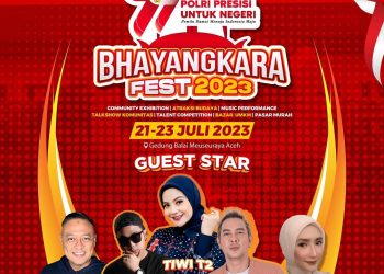 Bhayangkara Fest 2023 akan Dimeriahkan Artis Ibu Kota