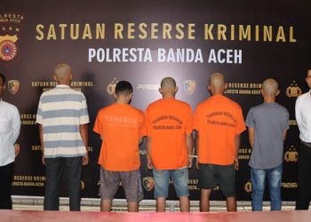 Curi Granit dan Regulator Showcase dari Pusat Perbelanjaan, Pelaku Diamankan di Polresta Banda Aceh