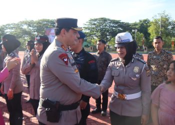 Kapolda Aceh Pimpin Korp Raport Kenaikan Pangkat Personel Periode 1 Juli 2023