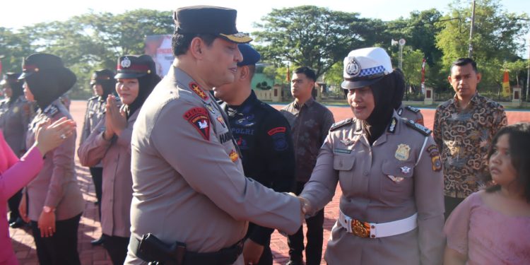 Kapolda Aceh Pimpin Korp Raport Kenaikan Pangkat Personel Periode 1 Juli 2023