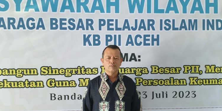 Muslem Yacob Terpilih sebagai Ketua Umum PW KB PII Aceh dalam Muswil ke-5 KB PII Aceh