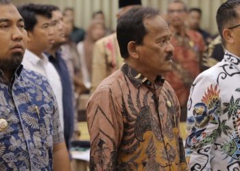 Pj Bupati Aceh Besar Dampingi Dirjen Otda Kemendagri pada Rapat Terkait LPPD