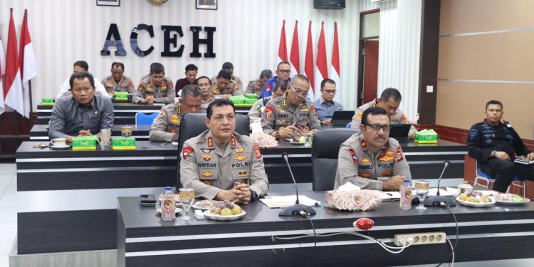 Kapolda Aceh Hadiri Peluncuran Program Quick Wins Presisi Triwulan III 2023