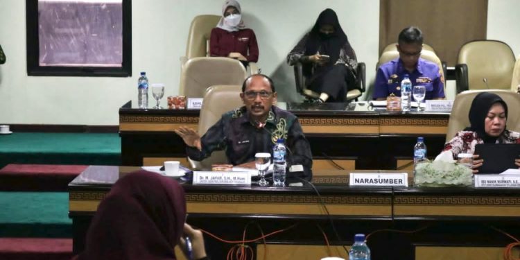 Penjabat Gubernur Aceh Jadi Narasumber FGD Terkait Pengesahan RUU Perampasan Aset