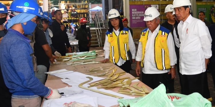 Presiden Optimistis Pembangunan Istana Kepresidenan IKN sesuai Target