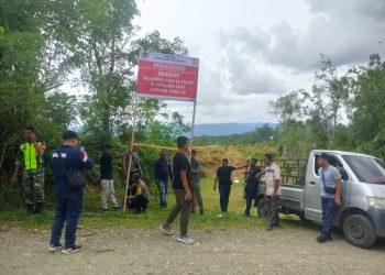 Tim Gakkum Sumatera Tertibkan  Tambang Ilegal di Nagan Raya