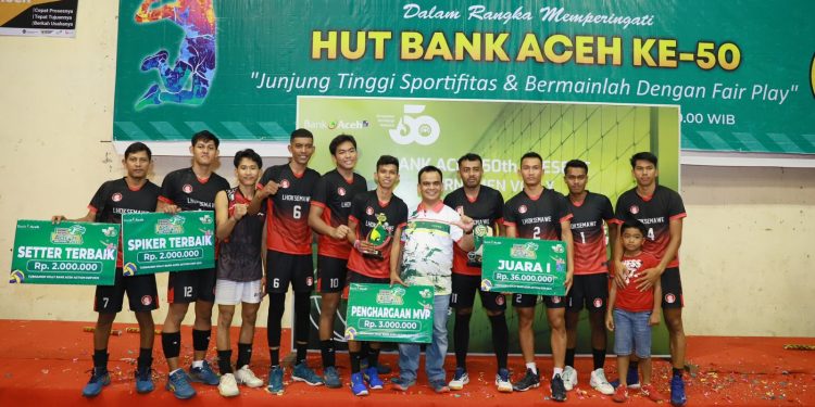 Singapore VC Juara  Pada Turnamen Voli Bank Aceh Action Cup 2023