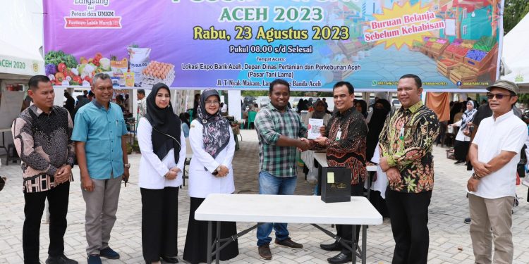Bank Aceh Dukung Kegiatan Pasar Tani
