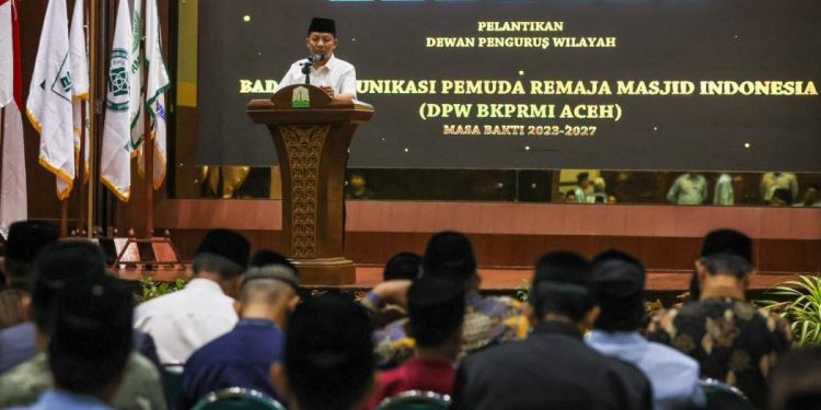 Penjabat Gubernur Minta BKPRMI Aceh Hidupkan Masjid