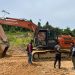 Polisi Amankan Dua Unit Ekskavator di Dua Lokasi Tambang Ilegal di Aceh Timur