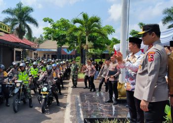 Wujudkan Pemilu Damai, Kaops NCS Tebar 1.500 Paket Sembako di Tasikmalaya