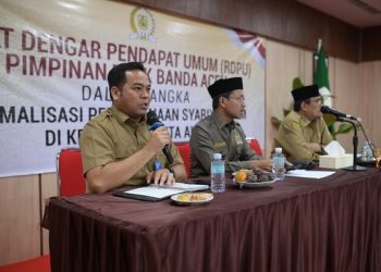DPRK Banda Aceh Gelar RDPU Optimalisasi Pelaksanaan Syariat Islam