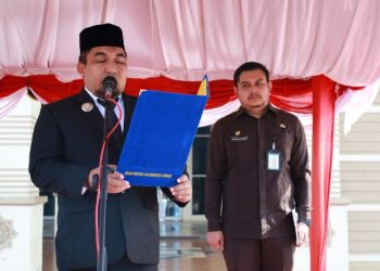 Pj Bupati Aceh Besar Inspektur Upacara Hari Pahlawan ke-78