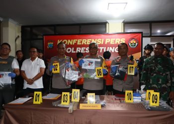 Polda Sulut Tahan 7 Tersangka Bentrok di Bitung