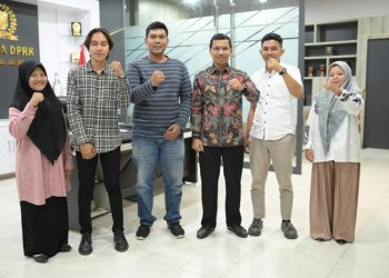 Terima Audiensi Pemuda Gampong Laksana, Ketua DPRK Banda Aceh: Pemuda Harus Berperan dan Berkontribusi bagi Masyarakat