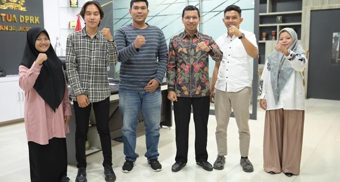 Terima Audiensi Pemuda Gampong Laksana, Ketua DPRK Banda Aceh: Pemuda Harus Berperan dan Berkontribusi bagi Masyarakat