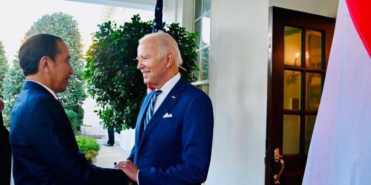 Presiden Jokowi Bertemu Presiden Joe Biden