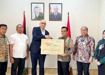 Bank Aceh Serahkan Donasi Untuk Palestina Rp 1 Milyar lebih