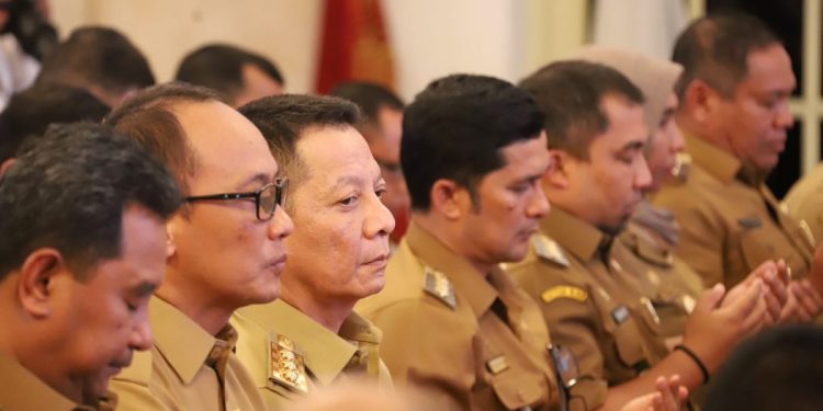 Pj Gubernur Aceh dan Penjabat Kepala Daerah Se-Indonesia Terima Arahan Presiden di Istana Negara