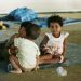 Foto Anak-Anak Pengungsi Rohingya di Gedung BMA