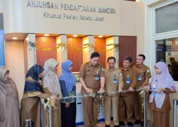 Luncurkan Anjungan Pendaftaran Mandiri, RSUDZA Banda Aceh Berikan Kemudahan Bagi Peserta JKN