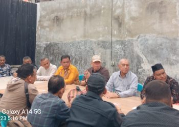 Silaturahmi dengan Aparatur Gampong Rukoh, Heri Julius Minta Pj Walikota Selesaikan Masalah yang Terjadi