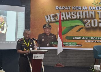 Kejati Aceh Gelar Rapat Kerja Daerah Tahun 2023