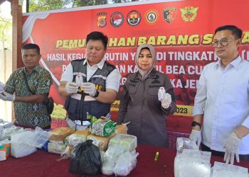 Polda Aceh Musnahkan Barang Bukti Sabu Seberat 21 Kg
