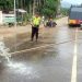 Sat Samapta Polres Aceh Selatan aktif bantu lakukan penanganan Pasca Banjir di Trumon Tengah